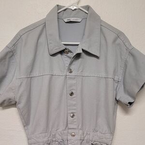 Zara jumpsuit romper shorts